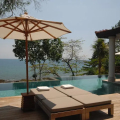 Отель Trisara Villas & Residences Phuket 5* Стандартный номер с различными типами кроватей фото 4