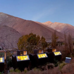 Отель Elqui Domos 2* Стандартный номер с различными типами кроватей фото 6
