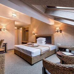 Гостиница La Terrassa 3* Стандартный номер с двуспальной кроватью фото 5