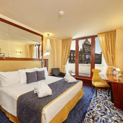 Отель Occidental Praha Wilson 5* Улучшенный номер с двуспальной кроватью фото 3