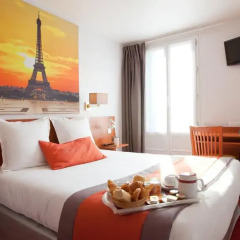 Отель Hôtel Alyss Saphir Cambronne Eiffel 3* Стандартный номер с двуспальной кроватью фото 3
