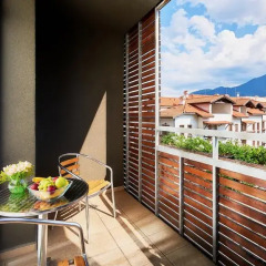 Отель Lucky Bansko Aparthotel SPA & Relax Болгария, Банско - отзывы, цены и фото номеров - забронировать отель Lucky Bansko Aparthotel SPA & Relax онлайн балкон