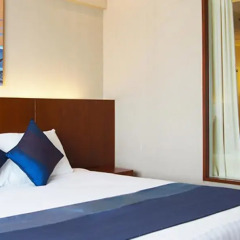 Отель Ramada Plaza by Wyndham Bangkok Menam Riverside 5* Номер Делюкс с двуспальной кроватью фото 10
