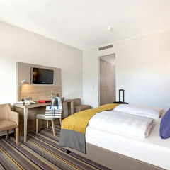 Отель Leonardo Hotel Munich City North Германия, Мюнхен - 2 отзыва об отеле, цены и фото номеров - забронировать отель Leonardo Hotel Munich City North онлайн комната для гостей фото 5