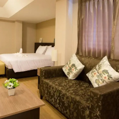 Отель Golden Jade Suvarnabhumi 3* Улучшенный номер двуспальная кровать фото 6