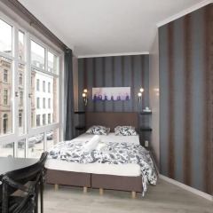 Отель B&B Antwerp Harbour View 3* Стандартный номер с различными типами кроватей фото 5