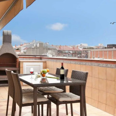 Отель LetsGo Sagrada Familia Penthouse Барселона балкон