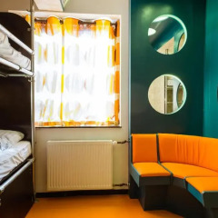 Copenhagen Downtown Hostel Кровать в общем номере фото 29