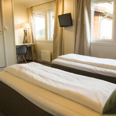 Отель Lillehammer Turistsenter Budget Hotel Норвегия, Лиллехаммер - отзывы, цены и фото номеров - забронировать отель Lillehammer Turistsenter Budget Hotel онлайн комната для гостей фото 5