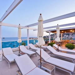 Апартаменты Lux Apartments Sunrior бассейн фото 2