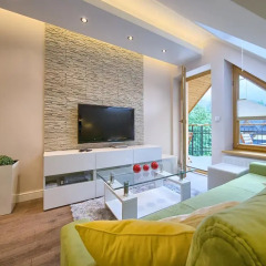 Отель VisitZakopane Island Apartments Польша, Закопане - отзывы, цены и фото номеров - забронировать отель VisitZakopane Island Apartments онлайн комната для гостей фото 4