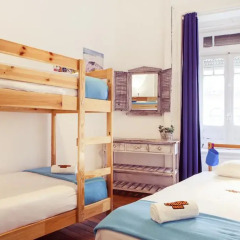 Lisbon Chillout Hostel Privates Стандартный номер с различными типами кроватей фото 4