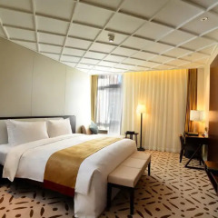 Отель Holiday Inn Resort Beijing Yanqing 4* Улучшенный номер с двуспальной кроватью фото 3