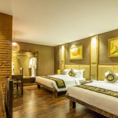 Bagan Landmark Hotel 4* Номер Делюкс с различными типами кроватей фото 2