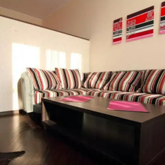 Апартаменты Apartments near the sea in the center комната для гостей фото 2