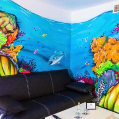 Отель Aparthotel Urban Spaces Ibiza интерьер отеля