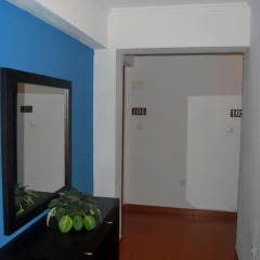 Отель Residência Machado сейф в номере