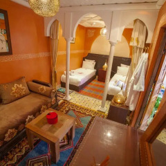 Отель Dar Ikalimo Marrakech 3* Улучшенный номер с различными типами кроватей фото 6