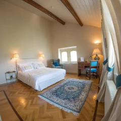 Отель Castello Di Mornico Losana Номер Делюкс фото 39
