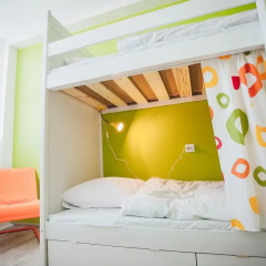 Hostel For You Кровать в общем номере с двухъярусной кроватью фото 22