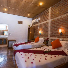Teak Wood Hotel 3* Бунгало с различными типами кроватей фото 3