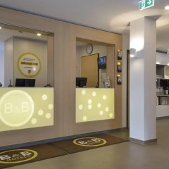 B&B Hotel Düsseldorf-City интерьер отеля