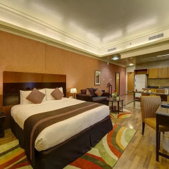 Al Khoory Hotel Apartments Студия с различными типами кроватей фото 8