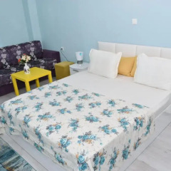 Апартаменты White Rose Apartments Стандартный семейный номер с разными типами кроватей фото 13
