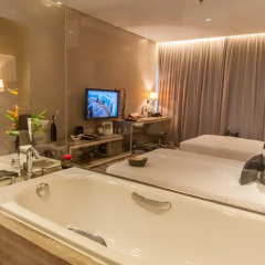 Отель Ascott Maillen Shenzhen Студия Executive с 2 отдельными кроватями