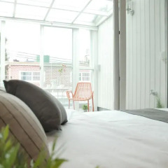 Отель The Mei Haus Hongdae 3* Стандартный семейный номер с двуспальной кроватью фото 24
