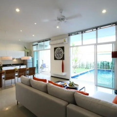 Отель Two Villas Holiday Oxygen Style Bangtao Beach 4* Вилла с различными типами кроватей фото 8