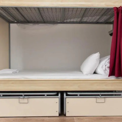 St Christopher's Inn Gare Du Nord - Hostel Кровать в общем номере с двухъярусной кроватью фото 5