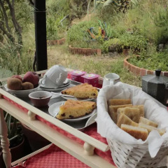 Отель B&B Il Chioso Аулла питание