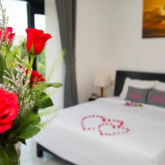 Отель Flamingo Villa Hoi An 2* Улучшенный номер с различными типами кроватей фото 2