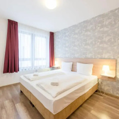Отель Mango Aparthotel Улучшенные апартаменты с различными типами кроватей фото 17