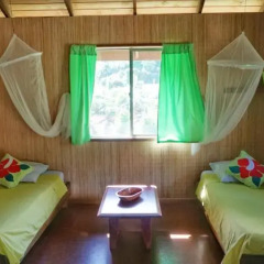 Отель Village Temanoha Французская Полинезия, Папеэте - отзывы, цены и фото номеров - забронировать отель Village Temanoha онлайн комната для гостей фото 3