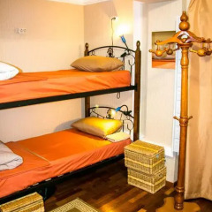 Хостел Hothos Кровать в женском общем номере с двухъярусной кроватью фото 15