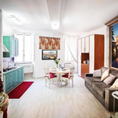 Отель Navona Open Space Aparthotel Улучшенные апартаменты с различными типами кроватей фото 5