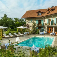 Отель Villa Cécile Франция, Айвур - отзывы, цены и фото номеров - забронировать отель Villa Cécile онлайн бассейн фото 2