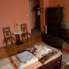 Hostel Mleczarnia Стандартный номер с двуспальной кроватью