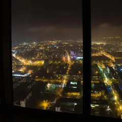 Апартаменты 40th+ Floor Luxury Apartments in Sky Tower Люкс с различными типами кроватей фото 24