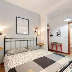 Отель Navona Open Space Aparthotel Улучшенные апартаменты с различными типами кроватей фото 12