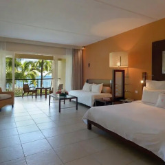 Отель Victoria Beachcomber Resort & Spa 4* Улучшенный номер с различными типами кроватей фото 5