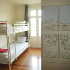 Santiago 31 Hostel Кровать в общем номере с двухъярусной кроватью фото 5
