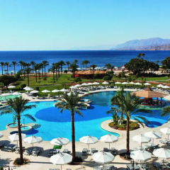 Отель Movenpick Resort Taba 5* Стандартный номер с различными типами кроватей фото 4
