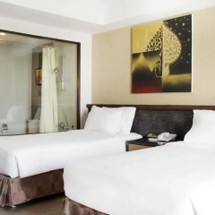 Отель D Varee Jomtien Beach 4* Представительский номер с различными типами кроватей фото 13