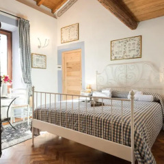Отель La Locanda Di Borghetto Номер Делюкс с различными типами кроватей фото 14