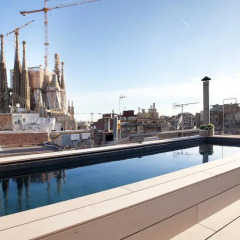 Отель Enjoybcn Sagrada Familia Apartments Испания, Барселона - отзывы, цены и фото номеров - забронировать отель Enjoybcn Sagrada Familia Apartments онлайн бассейн фото 2