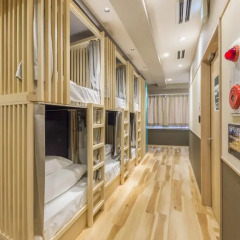 EAST57 ASAKUSABASHI - Hostel Кровать в женском общем номере с двухъярусной кроватью фото 2
