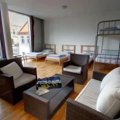 Heart of Gold Hostel Berlin Кровать в общем номере с двухъярусной кроватью фото 2